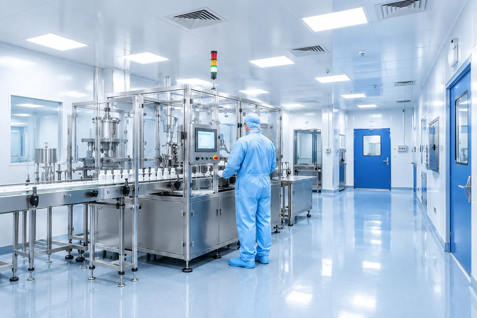 Sterile Pharmaceutical Filling Line Sterile Pharmaceutical Filling Line